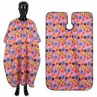 Stor Frisör Cape Elasticized Barn