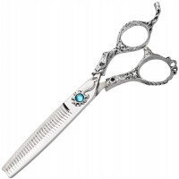 WOLF Degloving högerhandssax 6.0 B-eye offset hårklippare för salongen Professional line