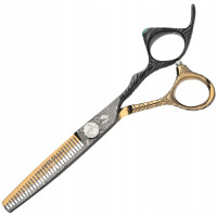 WOLF Degloving högerhänt sax 6.0 Magic Cut offset hårklippare för salong Professionell linje