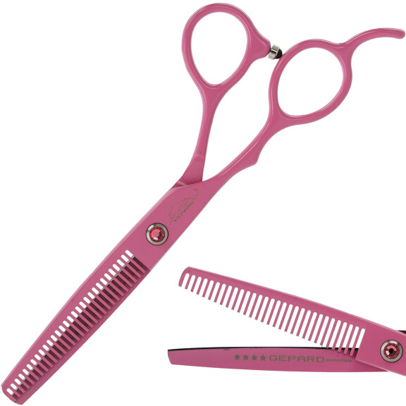 Pincett för barberare 6,0 Vänsterhänt Rosa