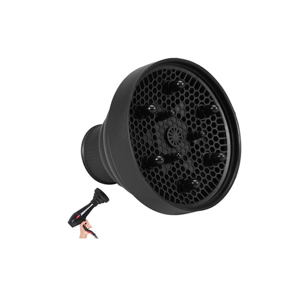 Universaldiffusor för hårstyling med fön och lockar