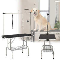 Groomingbord trimningsbord veterinärisk koppel korg