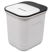 Mjukgörande fotmassageapparat med vatten och uppvärmning för reflexologi