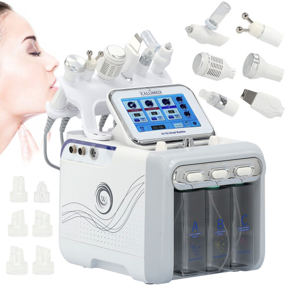 Hydradermabrasion vätgasrening syreinfusion 6in1