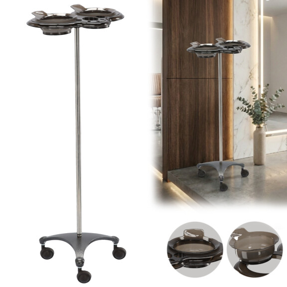 Hjälpreda för frisör på stativ för färgning, rullbord S-0150