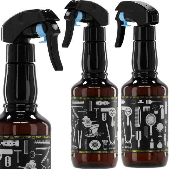 Sprayflaska frisörspray för vatten atomizer för frisörsalong 300 ml A22