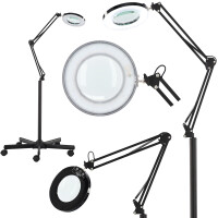 Lampa lupa kosmetisk dermatologisk 120 LED med stativ