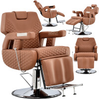 Stolica za frizere, hidraulična, za frizerski salon, Barber Shop Ibrahim Barberking