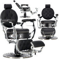 Stol frisör barber hydraulisk för frisörsalong barber shop Black Pearl Barberking