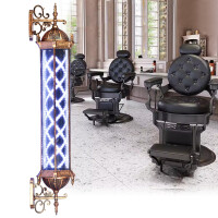 Barberarstång barberarplafond med lampa