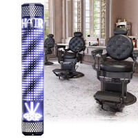 Barberarstång barberarplafond med lampa