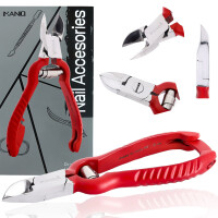 Tång tänger för tjocka inåtväxande naglar nagelband nagelklippare sax manikyr salong SPA röda