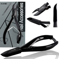 Tång för tjocka inåtväxande naglar nagelband nagelklippare sax manikyr salong SPA svart