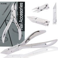 Tång för tjocka inåtväxande naglar nagelband nagelklippare sax manikyr salong SPA silver