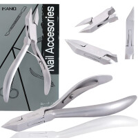 Tång för tjocka inåtväxande naglar nagelband nagelklippare sax manikyr salong SPA silver