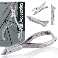 Tång för tjocka inåtväxande naglar nagelband nagelklippare sax manikyr salong SPA silver
