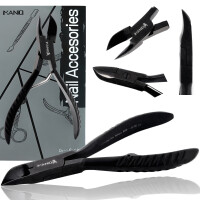 Tång för tjocka inåtväxande naglar nagelband nagelklippare sax manikyr salong SPA svart