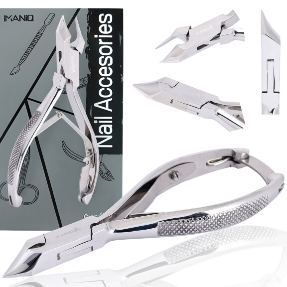 Nagelklippare nagelklippare saxar kosmetiska manikyr SPA silver