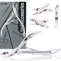 Nagelklippare nagelklippare saxar kosmetiska manikyr SPA silver