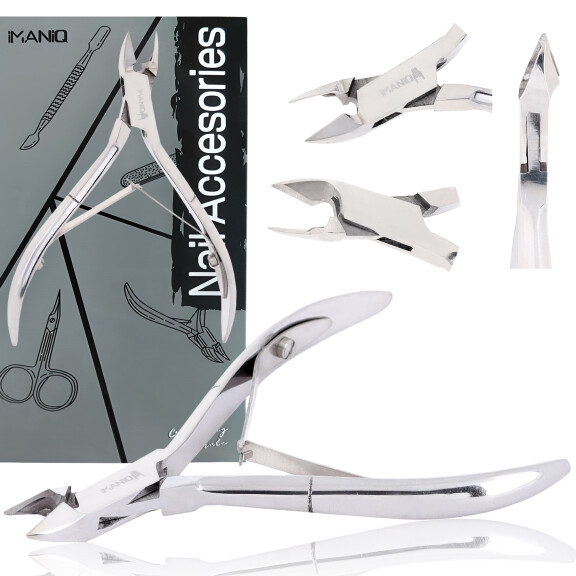 Nagelklippare nagelklippare saxar kosmetiska manikyr SPA silver