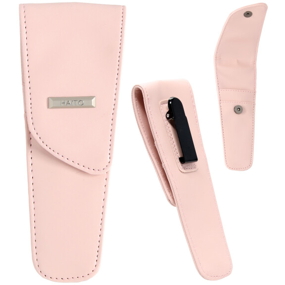 Fodral för frisörsax enkel rosa