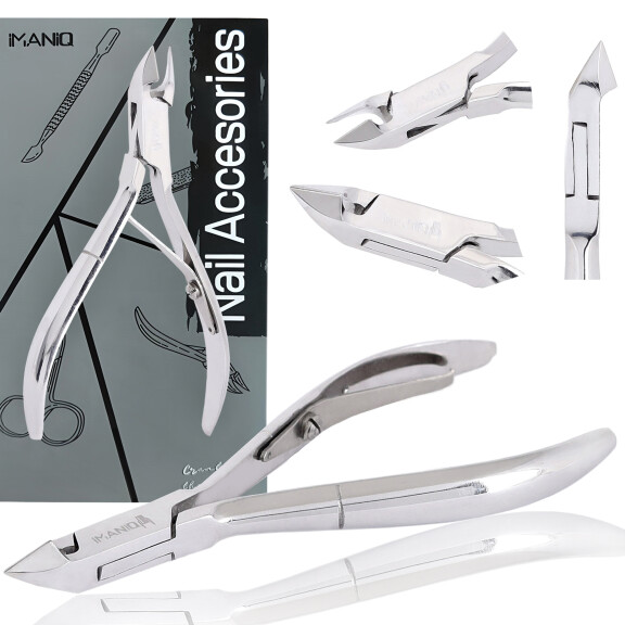 Nagelklippare nagelklippare saxar kosmetiska manikyr SPA silver