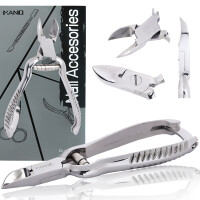 Tång för tjocka inåtväxande naglar nagelband nagelklippare sax manikyr salong SPA silver