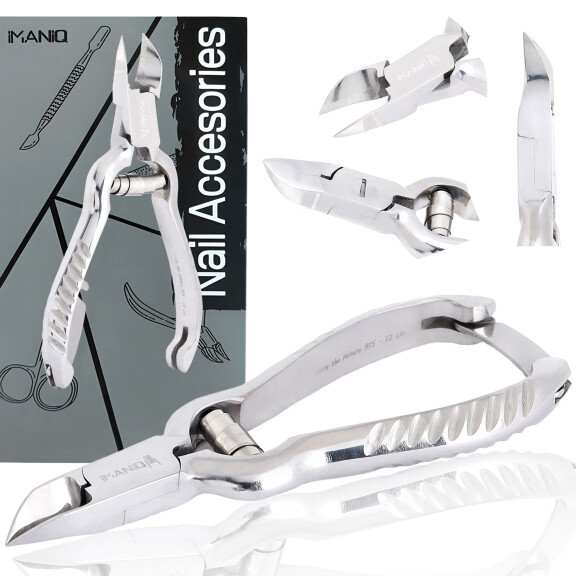 Tång för tjocka inåtväxande naglar nagelband nagelklippare sax manikyr salong SPA silver
