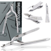 Tång för tjocka inåtväxande nagelband nagelklippare sax manikyr spa silver