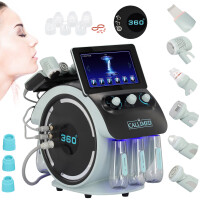 Hydradermabrasion väterengörande syreinfusion väte kavitation peeling kombinera 5in1 + VIDEO