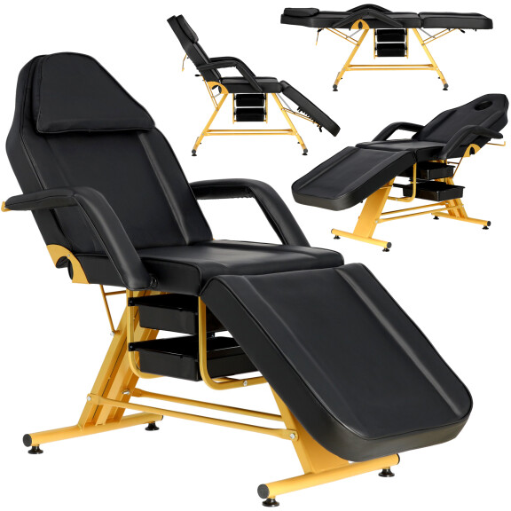 Kosmetikstol med brickor Jameson svart spa recliner säng