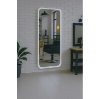 Frisörkonsol barberkonsol frisörspegel LED 170x70 PRO akryl
