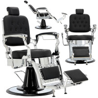 Hydraulisk frisörstol barberarstol för frisörsalong barber shop Lesos Barberking