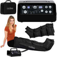 Pressoterapi lymfdränage benmassager 360° massage 4 kammare 6 lägen 8 nivåer