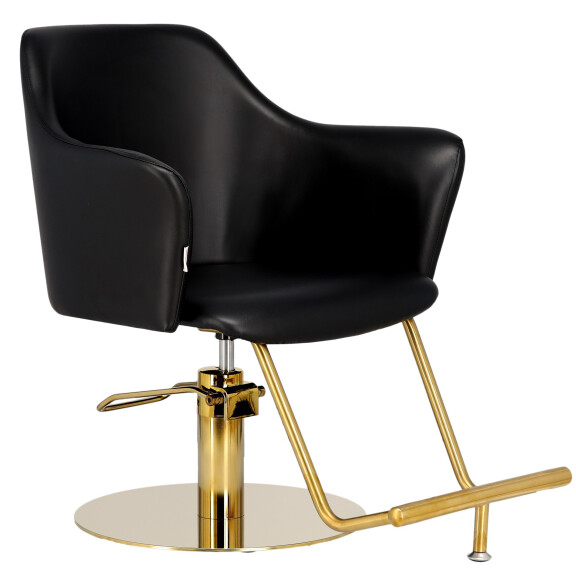 Hydraulisk frisörstol med roterande fotstöd för frisörsalong frisörstol Avola