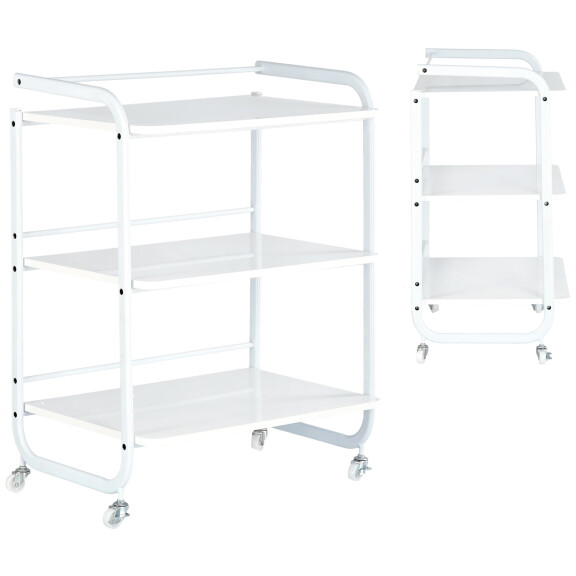 Kosmetisk frisörassistent till salongen ST020W universell skåp vagn bord på hjul