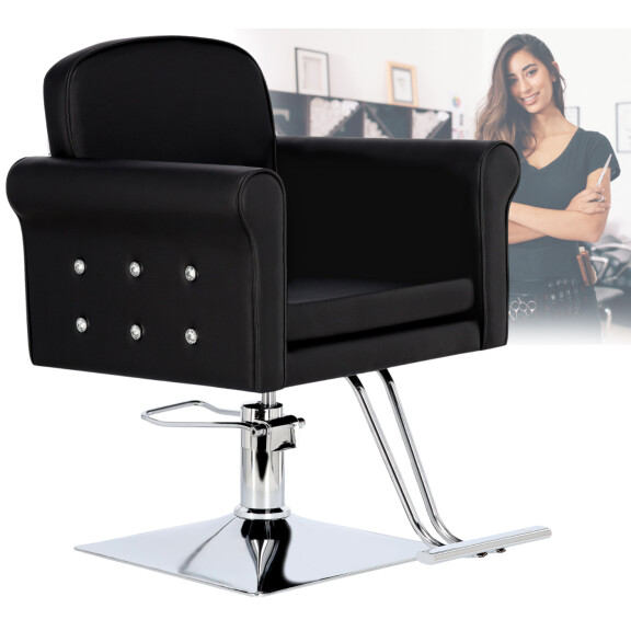 Milo frisörstol hydrauliskt vridbart fotstöd för frisörsalongen frisörstol