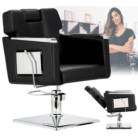 Frisörstol Brado hydrauliskt roterande till frisörsalong frisörstol