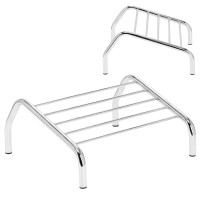 Frisörfotstöd halkfritt stege krom stepper