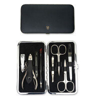 Manikyrset L 7870 MC N verktygslåda tång sax fil pincett mejselväska Solingen