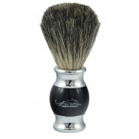 Pensel för rakning av naturligt borst av grävling 100%