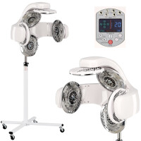 Hårvårdsinfrazon Dione vit för att påskynda förstärkningen av hårvårdsbehandlingar och för att återställa färginpackningar för salongen