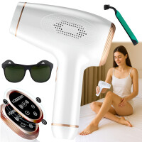 Laserhårborttagningsapparat IPL W-1901 Permanent Hårborttagning Kroppsmaskin Glasögon