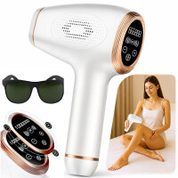 Laserhårborttagningsapparat IPL W-1901 Permanent Hårborttagning Kroppsmaskin Glasögon