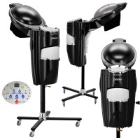 Sauna frisörsalong fuktgivare Elena micromist frisör 3 program för återuppbyggnad, regenerering och hårvård med ozonfunktion