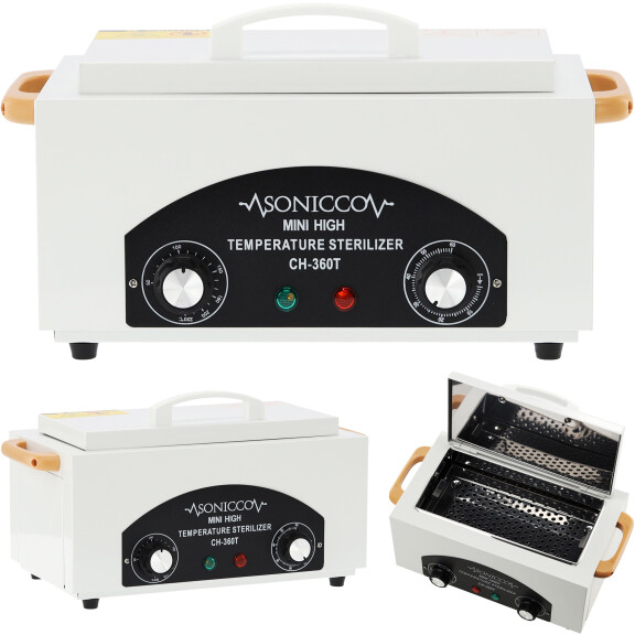 Varmluftssterilisator 300W desinfektion av instrument 220°C med timer