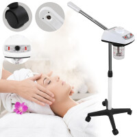 Kosmeettinen höyrystin höyryllä ja otsonilla jalustalla spa