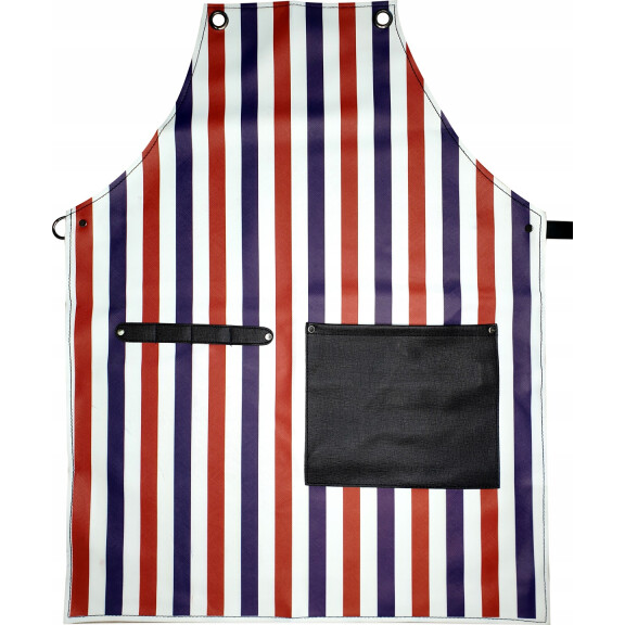 Professionaalinen Suojatakki Nylon Barber Stripes