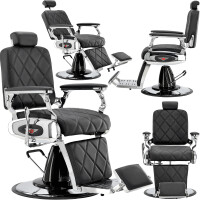 Hydraulinen parturintuoli kampaamoon barber shop Merces Barberking 24H:ssa