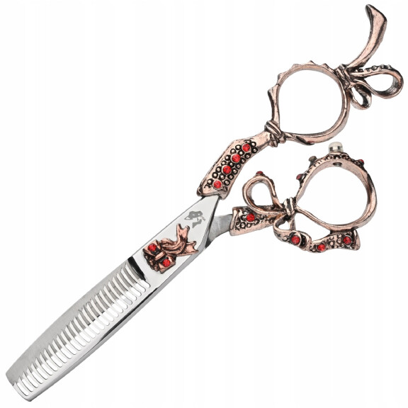 WOLF Ohennussakset oikeakätiset 6,0 Elegant offset kampaamo hiustenleikkuuseen salonkiin linja Professional